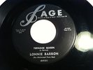 Lonnie Barron 45 Teenage Queen Sage Records Rare Rockabilly