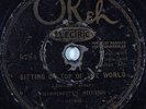 Hear Blues 78 rpm MISSISSIPPI SHEIKS Sitting On Top Of The World OKEH 8784