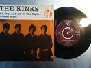 The Kinks - All day and all of the night - rare Danish 45 + ps 1964 PYE 7N15714
