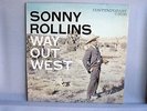 SONNY ROLLINS   Way Out West. CONTEMPORARY '57 jazz lp. deep groove