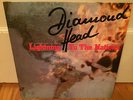 DIAMOND HEAD - Lightning to the Nations LP vinyl 1981 orig Woolfe German press