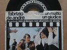 FABRIZIO DE ANDRE' UN MATTO UN GIUDICE 45 GIRI PRODUTTORI ASSOCIATI PA-3196