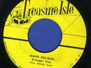 1147 STRANGER COLE-MAKE BELIEVE-RUN JOE-TREASURE ISLE-1965-SKA REGGAE 45 7