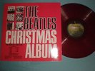 THE BEATLES - LP - RED MARBLED VINYL - CHRISTMAS ALBUM - 7 x FAN CLUB MESSAGES