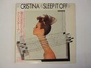 CRISTINA SLEEP IT OFF RARE NEW WAVE POP LP JAPAN