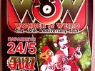 THE RESIDENTS 2012 Tour GiG POSTER cd lp Wonder of Weird 40th Anniversary Tour