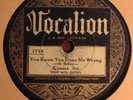 KANSAS JOE MEMPHIS MINNIE on Vocalion 1718 Rare Blues 78