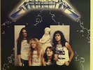 Metallica Ride the lightning demo blue vinyl LP
