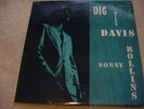 MILES DAVIS dig miles davis, nm lp on PRESTIGE 7012, BERGENFIELD 1958