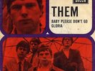 THEM VAN MORRISON 45 BABY PLEASE DONT GO+PS HOLLAND UK EXPORT RARE