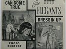 ELEGANTS - A DREAM CAN COME TRUE / DRESSIN' UP - PICTURE SLEEVE ONLY - DOO-WOP
