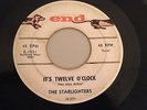 RARE The Starlighters Doo Wop 45 on END It's Twelve O'Clock  Birdland E-1031 VG-
