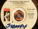 70s Modern Soul 45 JOHN GARY WILLIAMS The Whole Damn World Crazy STAX Records Ex