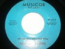Northern Soul Rare 70's 45rpm   Porgy and The Monarchs---My Heart Cries For You