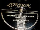 Rare 78 RPM – Jimmy Durante – Rudolph The Red Nosed Reindeer - London Label 10