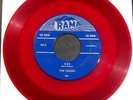 DOO-WOP 45  THE CROWS  GEE B/W I LOVE YOU SO  RAMA RR-5  RED VINYL  RARE NICE