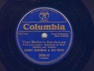 78 RPM Billie Holiday with Benny Goodman Columbia 2856-D in E- blue wax