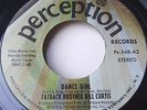 FATBACK BROTHER BILL CURTIS-DANCE GIRL.RARE 1973 FUNK 45.