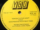 TONIGHT IS THE NIGHT / DIXIE PEACH 12' ORIGINAL Y&D JAH TUBBYS LABEL ABA SHANTI
