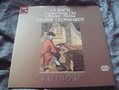 MINT EMI DIGITAL BACH SIX PARTITAS GUSTAV LEONHARDT HARPSICHORD 1987 DMM 2x LP