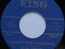 Rare Northern Soul Dancer 45 - Regina Sherard ''A Woman's Work'' KING mp3