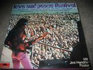 JIMI HENDRIX LOVE + PEACE FESTIVAL 3 LP BOX SET POLYDOR GERMANY