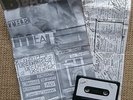 Various BEAT THE MEAT UK 1982 X-CENTRIC cassette +insert great DIY ANARCHO PUNK
