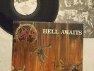 Slayer–Hell Awaits-1988 USA 2nd PRESS METAL BLADE EX++/NM- LP/THRASH