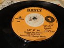THE BEATLES Let It Be 7'' 45 MONSTER RARE Africa 1970 MOZAMBIQUE PS BAYLY IS006