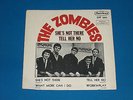 THE ZOMBIES, SHE´S NOT THERE, TELL HER NO, MEXICO EP EX 1965 CARDBOARD