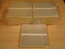 1000 CRYSTAL CLEAR PLASTIC SINGLE SLEEVES 186 x 186 x 0,10 mm FOR 7