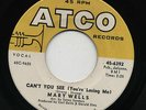 CAN'T YOU SEE (You're Losing Me)  MARY WELLS (Upbeat Northern Soul Dancer) EX- ?