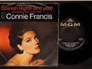 CONNIE FRANCIS 45 PS Spanish Nights MGM 13610 rare sleeve