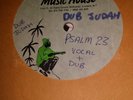 ORIGINAL DUB JUDAH DUBPLATE NEVER RELEASED 2 TRACKS WITH DUBS  JAH SHAKA