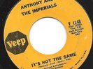 NORTHERN SOUL Anthony & Imperials - It's not the Same LISTEN