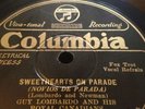 GUY LOMBARDO ROYAL CANADIANS 78rpm Sweethearts On Parade How I Feel About You