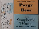  ANDY WARHOL ART LP COVER DRAWING PORGY AND BESS RCA BLUEBIRD LBC-1059