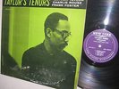Taylor's Tenors ARTHUR TAYLOR CHARLIE ROUSE RVG stamped Rudy Van Gelder LP k