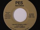 rare Modern Soul 45 KENNY HAMBER on PES Listen