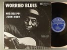 Mississippi John Hurt  Worried Blues    Piedmont Label