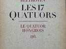 HUNGARIAN STRING QUARTET  / BEETHOVEN quartets / COLUMBIA