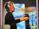 BEETHOVEN   9 SYMPHONIEN  BERLINER PHILHARMONIKER , KARAJAN ( 8 VINYL LPS BOX S