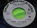 Hear Freakbeat Mod Garage 45: Tony Ritchie   Comin' On Strong   GNP Crescendo