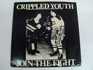 CRIPPLED YOUTH clear - Punk EP-NICE New Beginning records 1985 w/insert