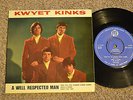 Kinks EP Sweden Kwyet Kinks NEP 24221 rare vinyl 45 EX/EX+ amazing condition