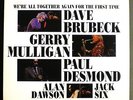 DAVE BRUBECK, GERRY MULLIGAN WE'RE ALL TOGETHER AGAIN FOR THE FIRST TIME MFSL LP