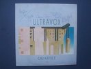 AUTOGRAPHED LP  ULTRAVOX   QUARTET  SIGNED BY ALL 4  RARE