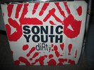 SONIC YOUTH  DIRTY AUSTRALIAN TOUR EDITION IN CLOTH BAG W POSTER ORANGE VINYL