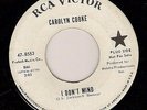 Northern Soul 45 CAROLYN COOKE I don't mind RCA VICTOR promo Hear