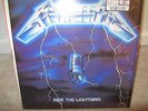 Metallica - Ride the Lightning LP Elektra 60396-1 1986 Original in Shrink EX-NM-